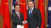 Tony Abbott. China and Australia sign 'history-making' Free Trade Agreement. Image: ABC