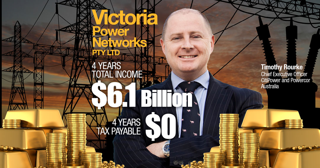 Victoria Power Networks: #40 on the Top 40 Tax Dodgers Chart