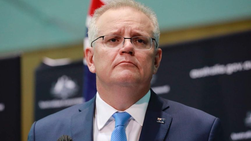Scott Morrison bats away criticism of his government's lack of planning for aged care.