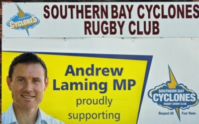 Andrew Laming’s $550,000 grant to rugby club with links to staffer