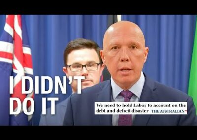 Dutton blaming Labor already