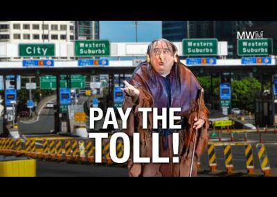 You gotta pay the troll toll to get in!