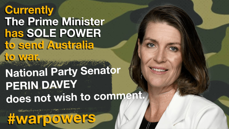 Perin Davey on War Powers