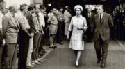 The Queen during one of her 16 visits to Australia.