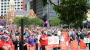 Education Strike in Brisbane October 2022