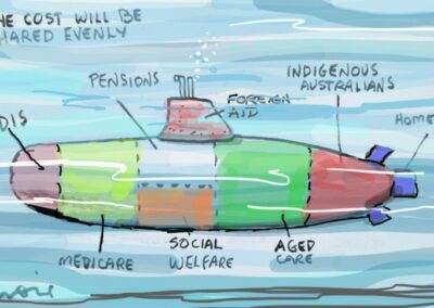 I just want a Ferrari, sorry, a nuclear submarine, no matter the cost