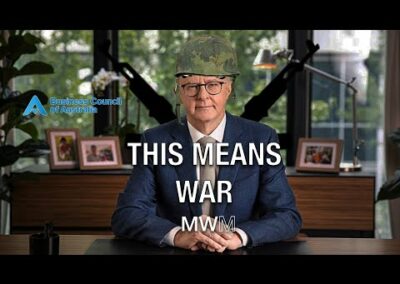 Business Lobby’s War on Albo
