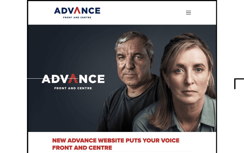 Advance website