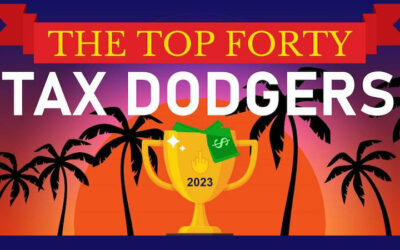 Top 40 Tax Dodgers of 2023