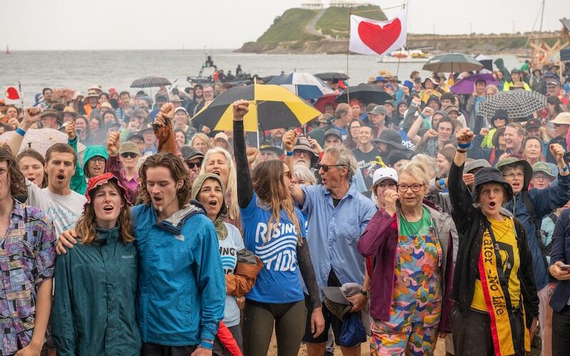 Climate protest, Rising Tide