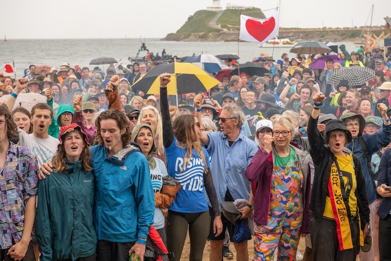 Climate protest, Rising Tide