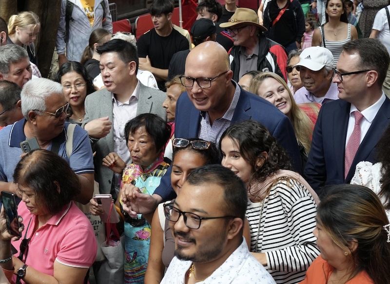 Peter Dutton, India
