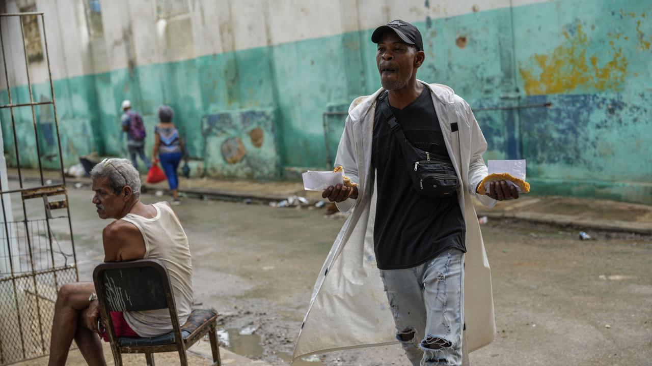 A man in Cuba