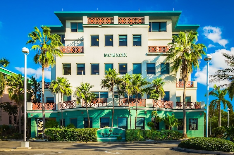 Ugland House, Grand Cayman, where Northern Beaches Hospital is owned