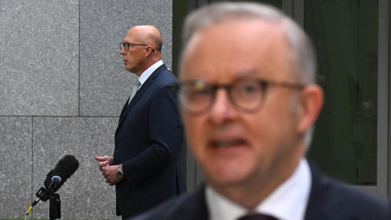 Peter Dutton and Anthony Albanese (file image)