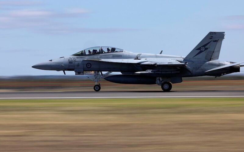 Air Force F/A-18F Super Hornet. Avalon Airshow 2025. Image: ADF