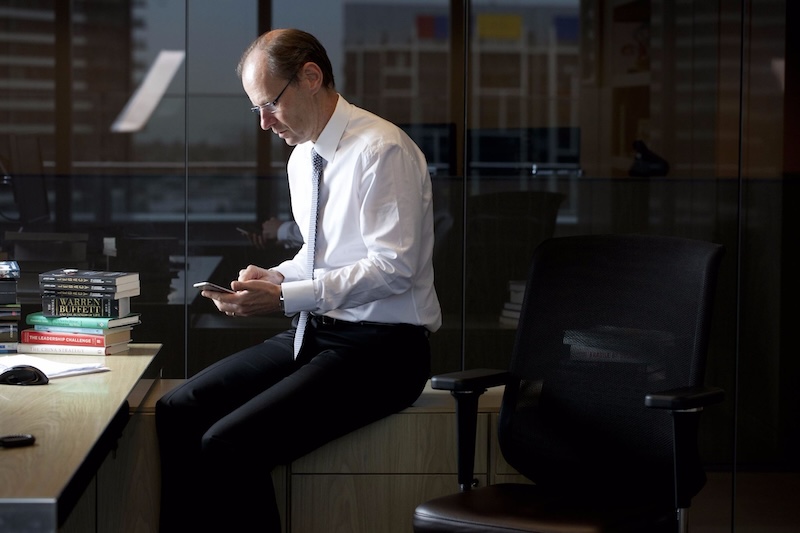 ANZ chief executive Shayne Elliott. Image: ANZ Facebook
