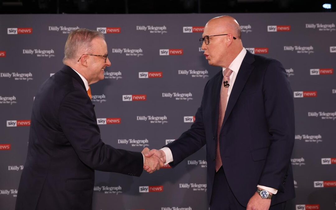 Albanese, Dutton face off in first leaders’ debate