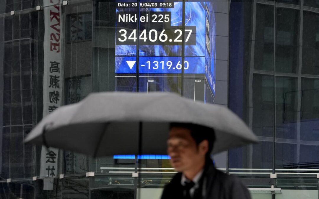 Asia stocks, oil prices plunge amid tariff fallout