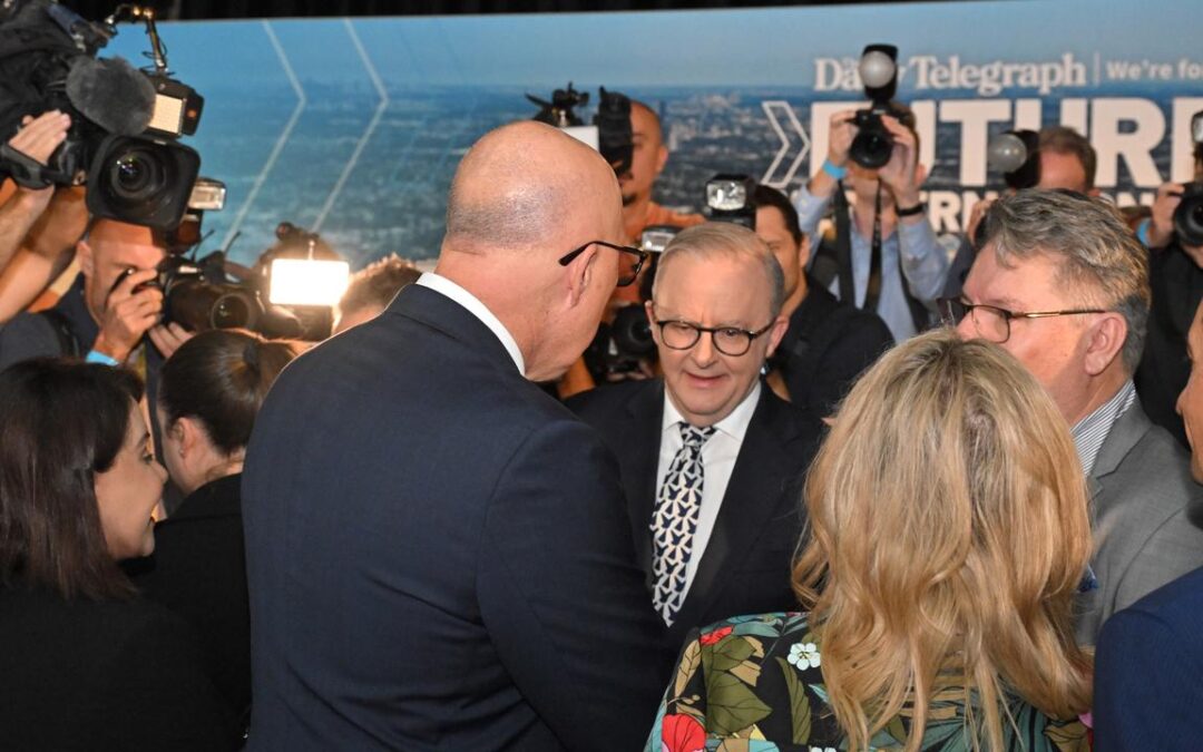 Face off: PM, Dutton cross paths in campaign hot spot