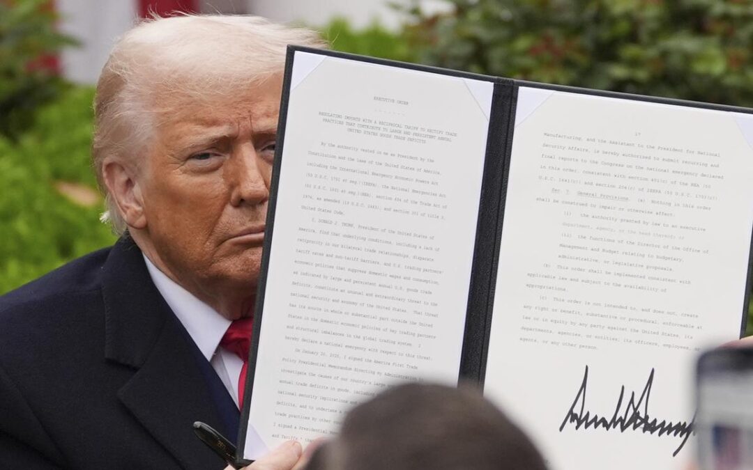 Leaders condemn Trump’s tariffs, some vow retaliation