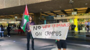 No war criminals on campus