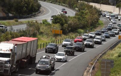 Holiday makers hit the road for double long weekend