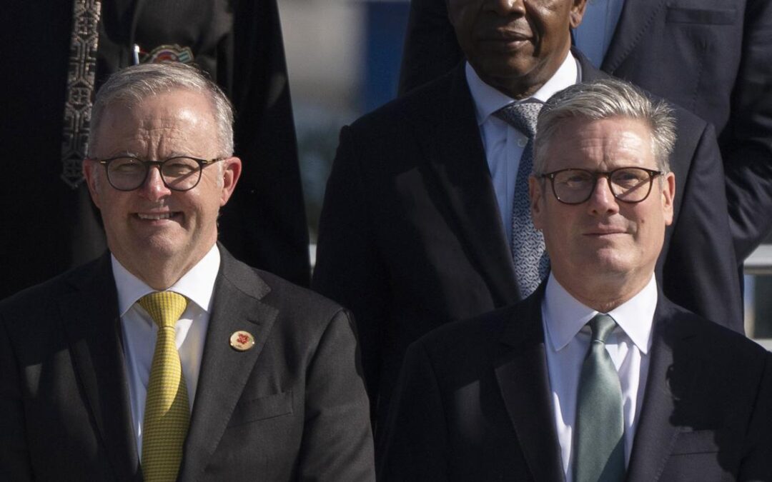 UK PM talks US tariff response with Albanese and Meloni