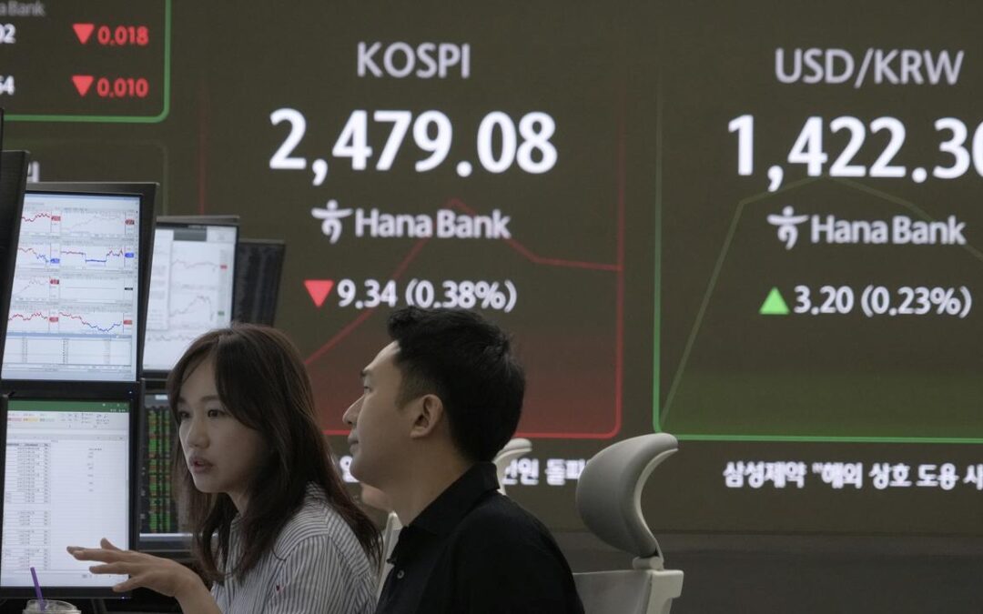 European stocks struggle, gold hits $US3,500