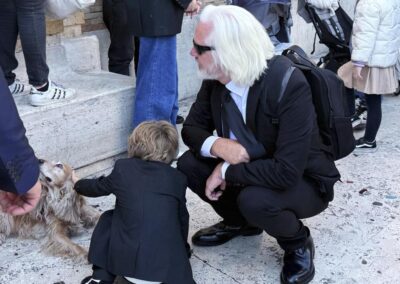 WikiLeaks founder Assange visits Rome for papal funeral