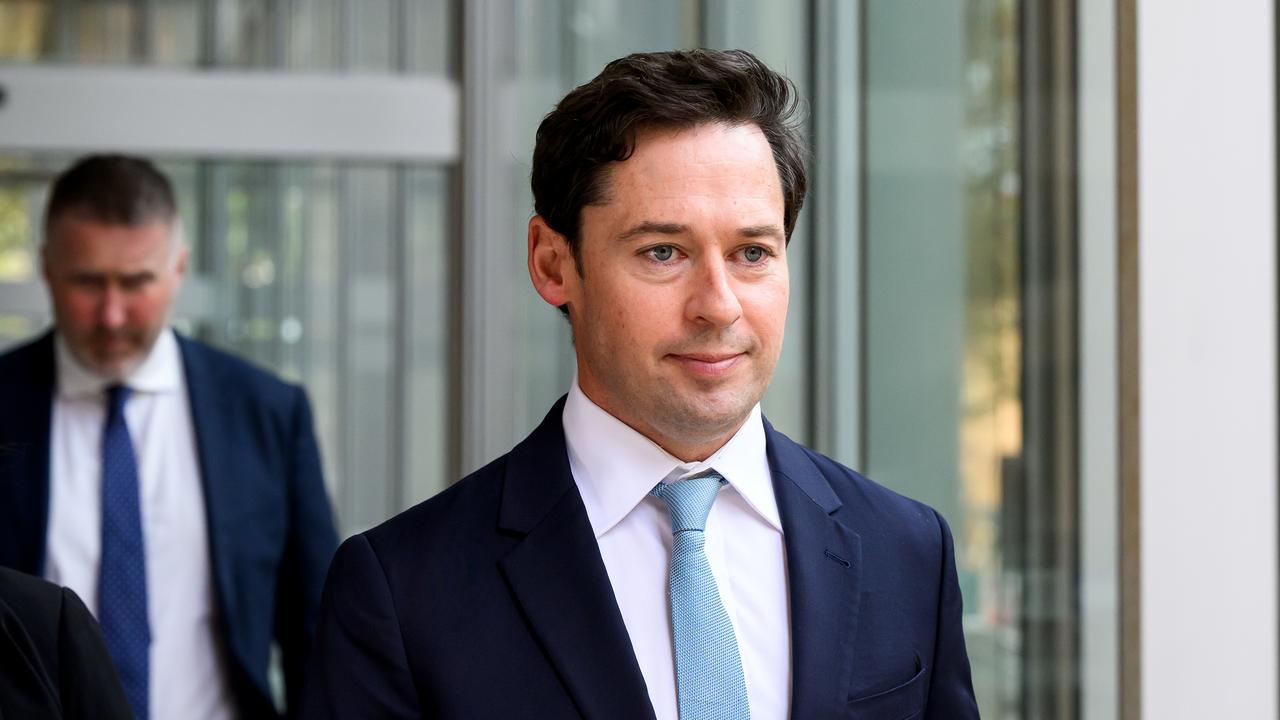 Journalist Nick McKenzie at Federal Court in Sydney