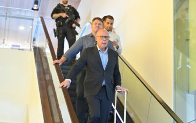 Peter Dutton seen for first time since losing election