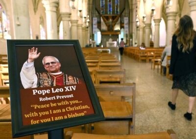 Catholics pray for Pope Leo’s mission, Australian visit