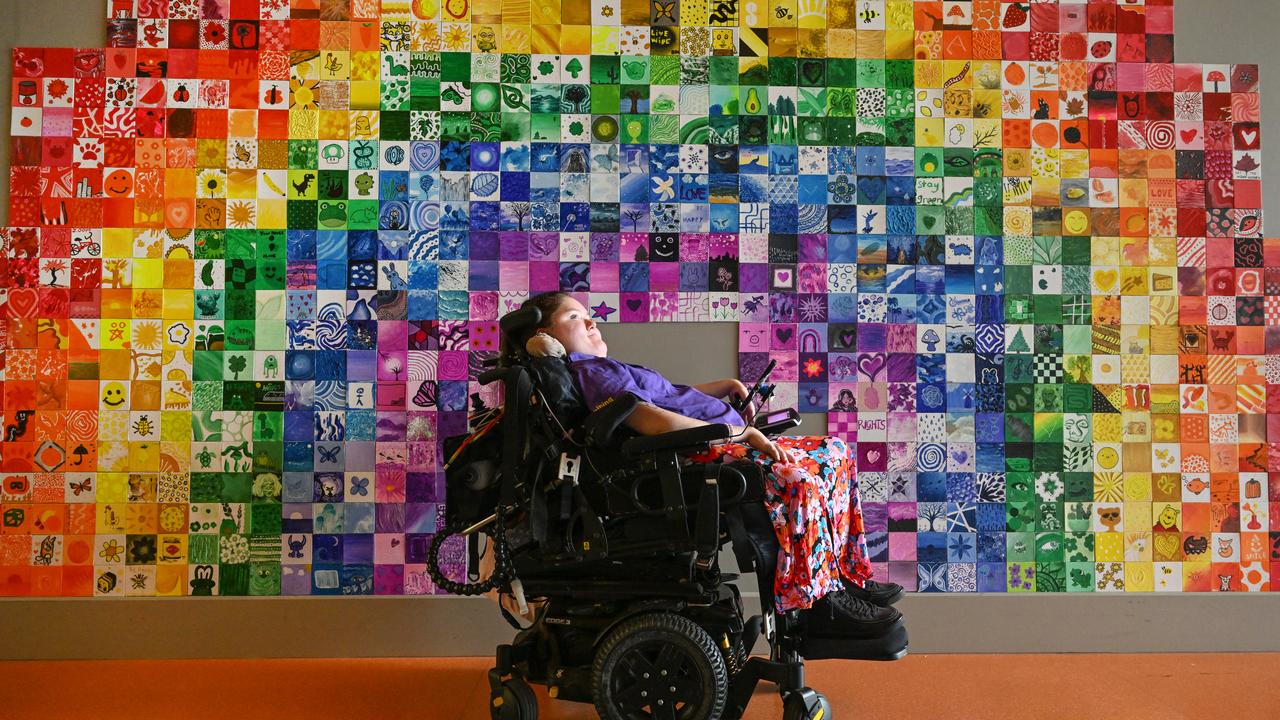 Mikaela Norris at the Queensland Children's Hospital