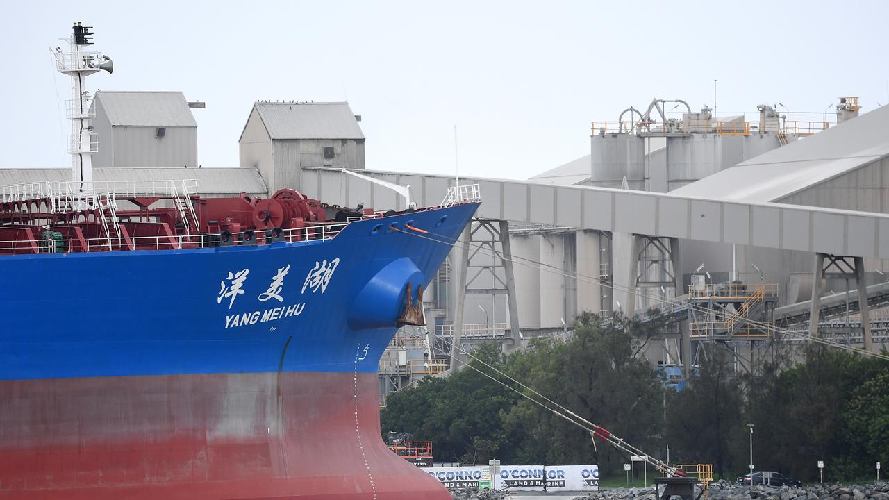 A China Ocean Shipping Company (Cosco) ship