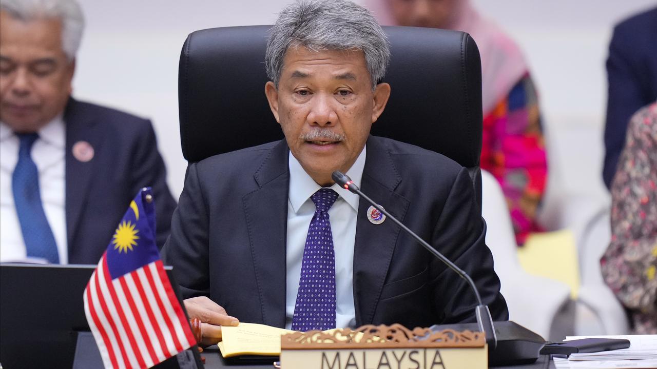 Malaysia's Foreign Minister Mohamad Hassan at ASEAN