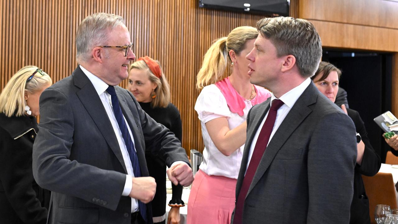 Anthony Albanese and Paul Erickson