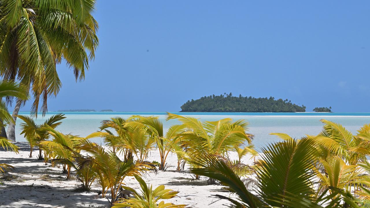 One Foot Island at Aitutaki, Cook Islands