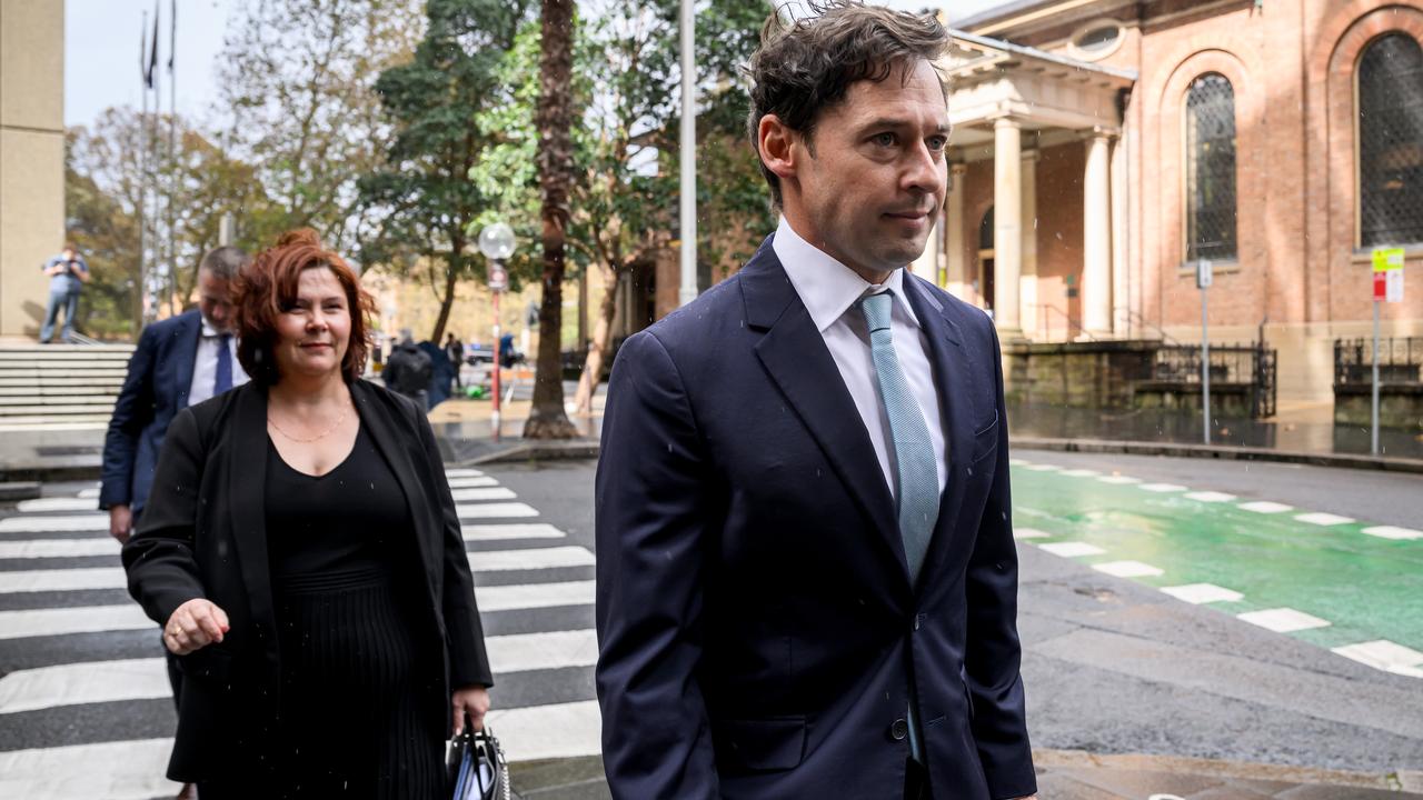 Nick McKenzie outside court