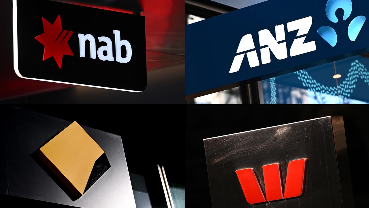 A composite of the big four banks