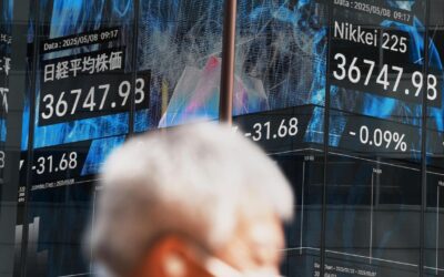 Japanese stocks jump, dollar firms on trade hopes