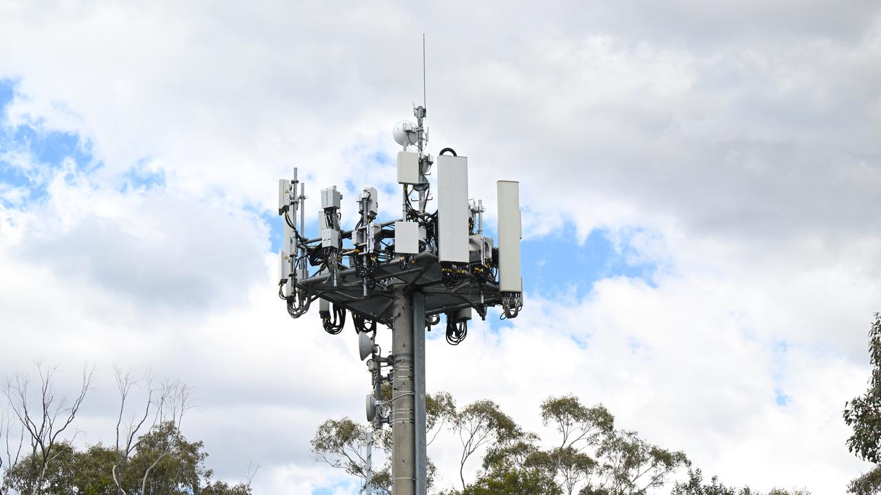 A mobile phone tower