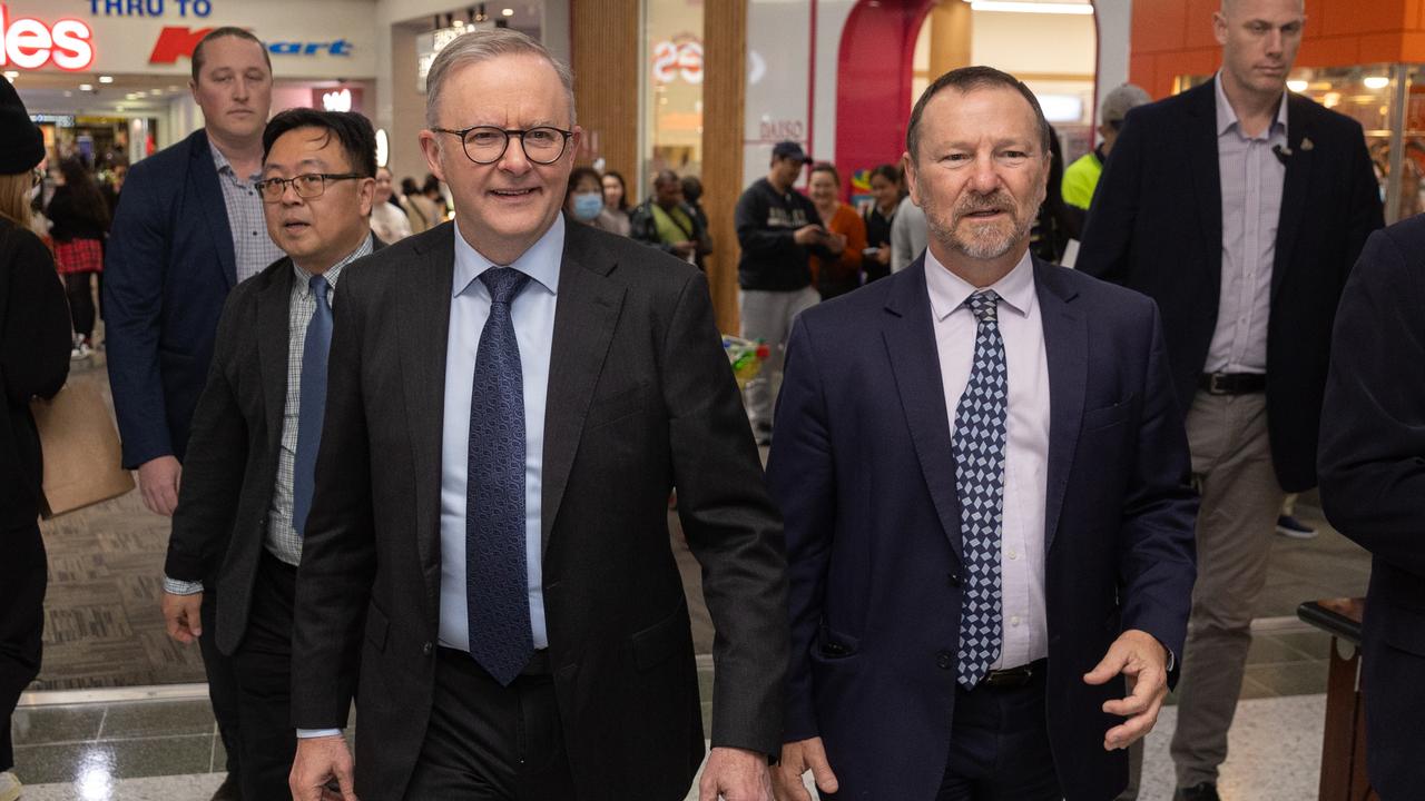 Anthony Albanese and Graham Perrett
