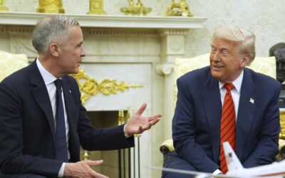 Carney meets Trump, stresses Canada won’t be for sale