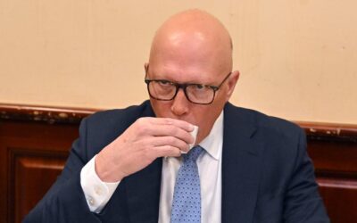 Dutton’s election tea leaves are wilting after bad poll