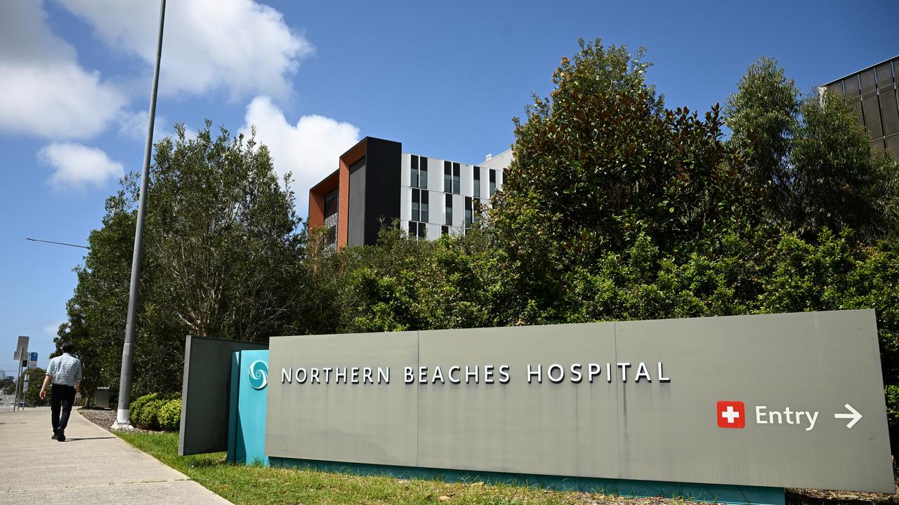 General view of Northern Beaches Hospital in Sydney
