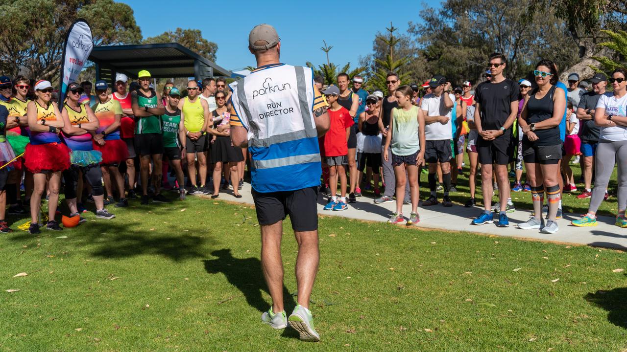 Whitfords Nodes parkrun at Hillarys Beach Park in Perth