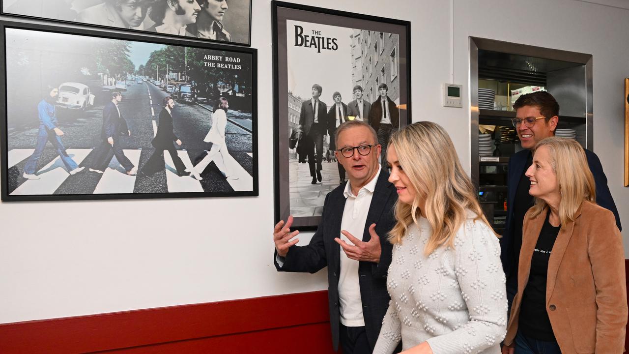 Anthony Albanese, Jodie Haydon, Katy Gallagher and Jerome Laxale.