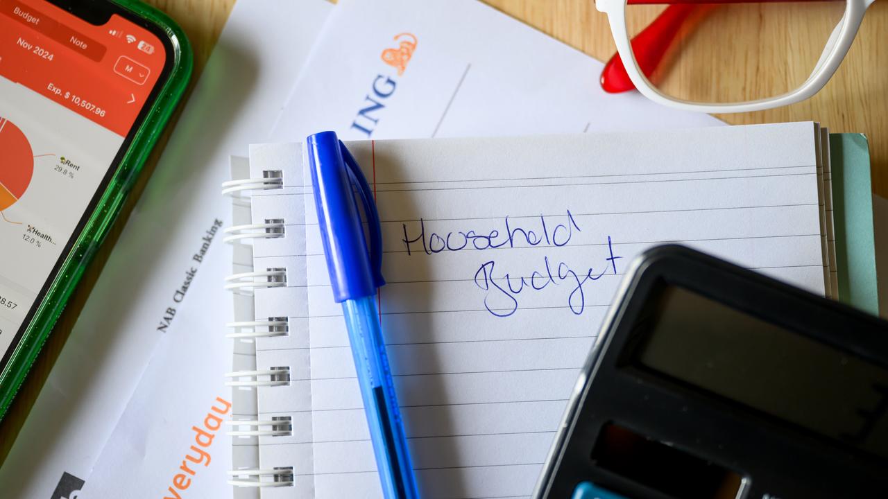 A stock image showing a budget