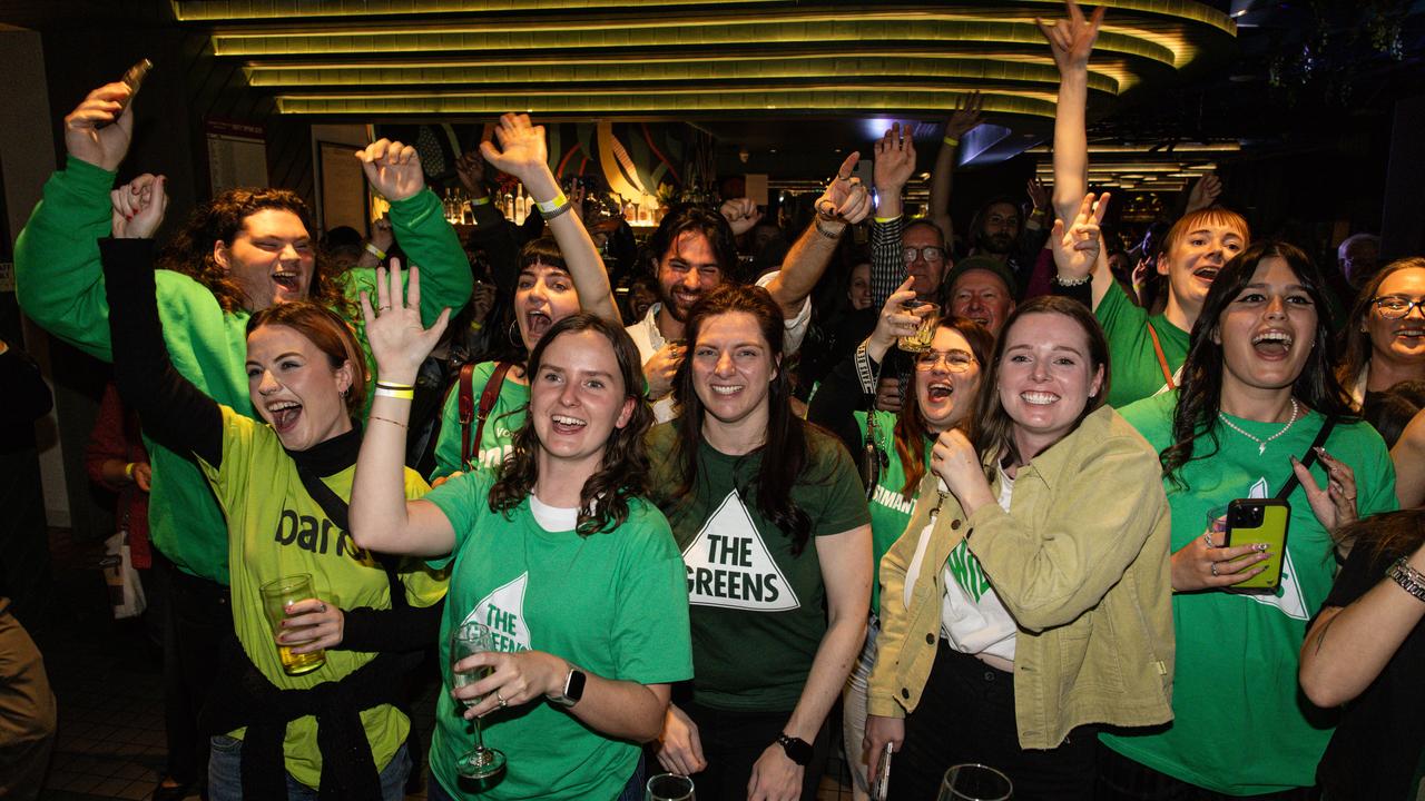 ELECTION25 GREENS RECEPTION